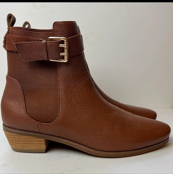 Jack Rogers Leather Ankle Booties Slip On with Buckle.Size 5 - Picture 3 of 6